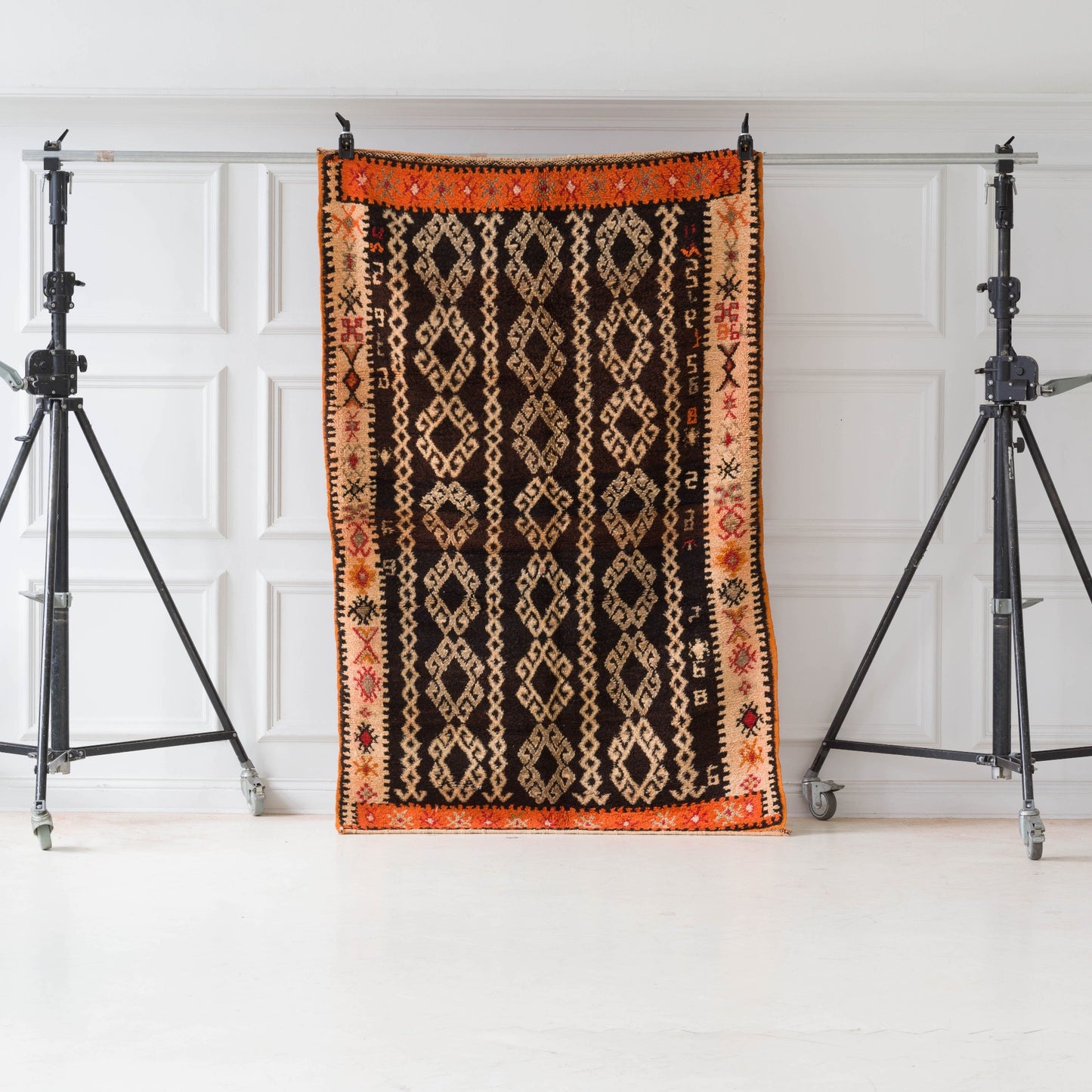 Marockansk inredning ullmatta från Marrakesh Marocko