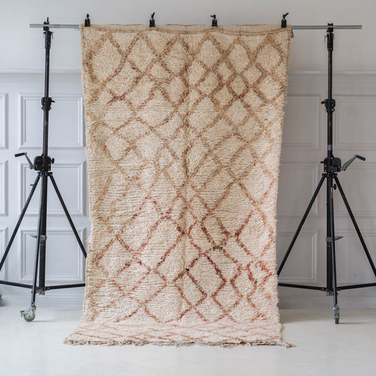 Marockansk Beni Ourain ullmatta