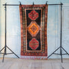 Marockansk matta taznakht i ull Atlas bergen Marocko