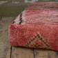 Marockansk Inredning sittpuff handgjord i ull  Atlas bergen Marocko
