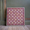 Marockanskt handgjort mosaikbord i glaserat kakel perfekt för marockansk orientalisk inredning