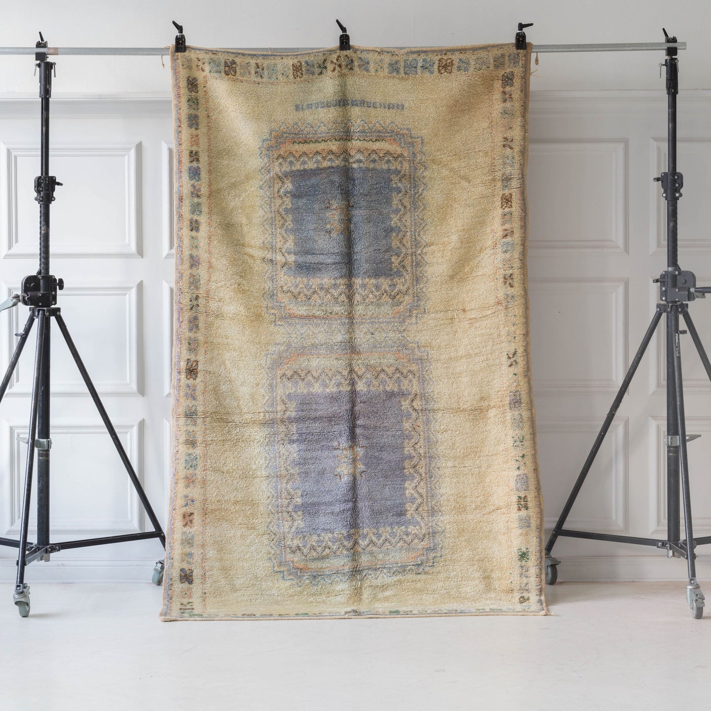 Vintage marockansk Boujaad-matta med vackert mönster 270x162cm 