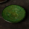Grön keramiktallrik av Tamegroute keramik