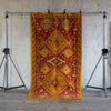 Handgjord marockansk matta Marockansk inredning ullmatta från Marrakesh Marocko 